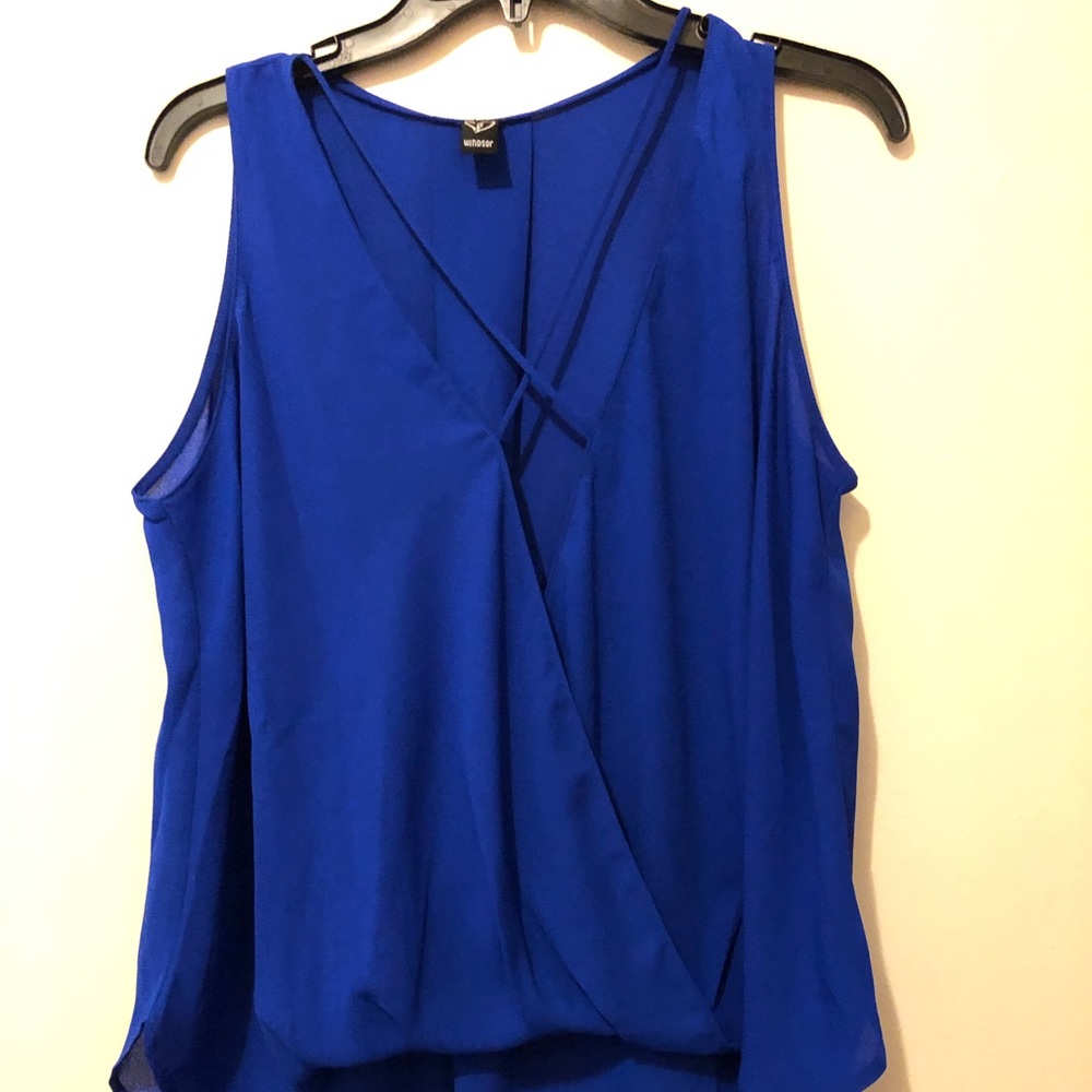 Blue women’s shirt